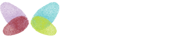 Bancroft logo; purple maroon, blue, green, and yellow butterfly with white text reading "Bancroft. One world. For everyone."