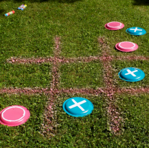 Frisbee Tic-Tac-Toe 