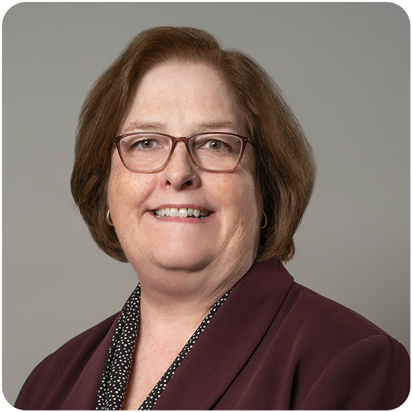 Bancroft's Executive Liaison for the office of the President-Kathy Ross smiling in her headshot