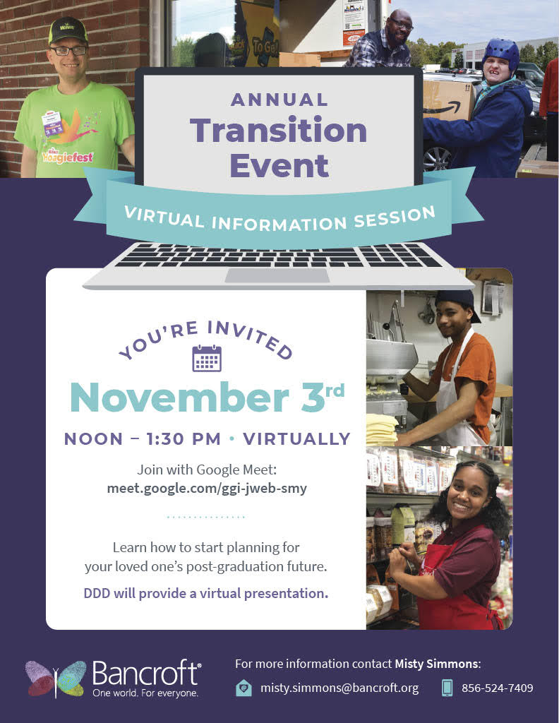 Annual Transition Event Flier 2021