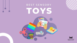 Graphic representation of the top 6 sensory toys