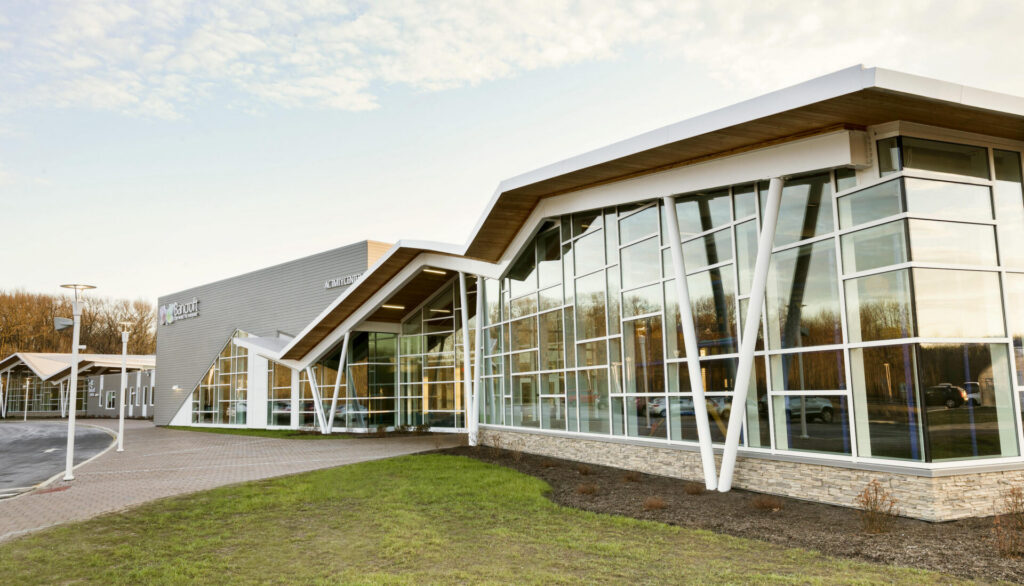 exterior shot of the Bancroft School, Welsh Campus
