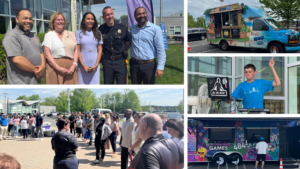 collage of photos from the Autism Town Hall & Resource Fair