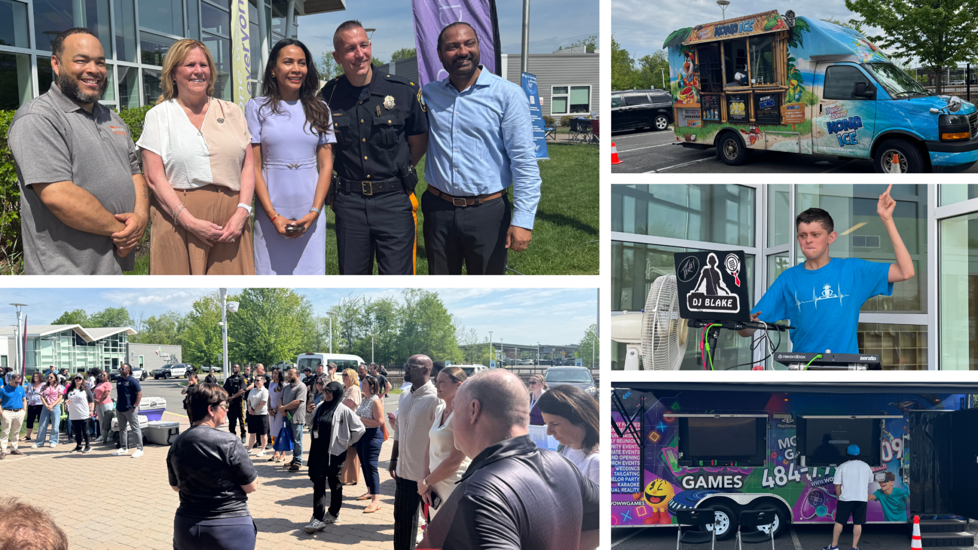 collage of photos from the Autism Town Hall & Resource Fair