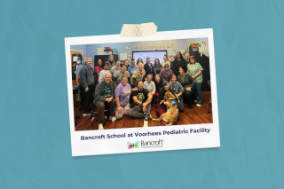 team photo of staff at Voorhees Pediatric Facility