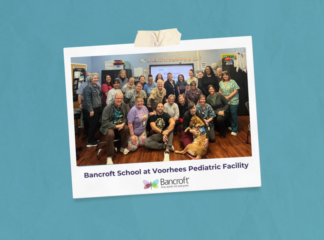 team photo of staff at Voorhees Pediatric Facility