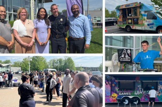 collage of photos from the Autism Town Hall & Resource Fair