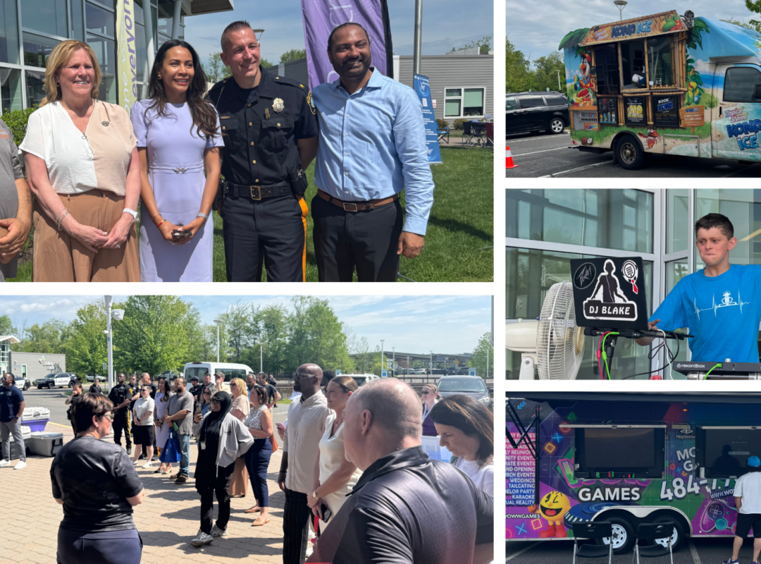 collage of photos from the Autism Town Hall & Resource Fair
