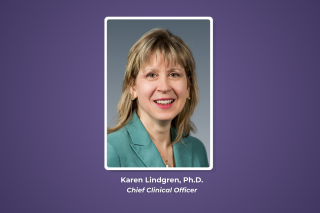 picture of Karen Lindgren with her name and title