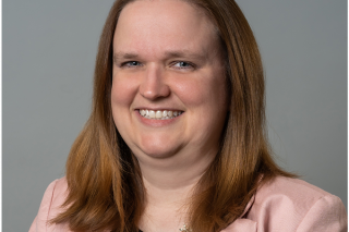 Bancroft Chief Financial Officer Jennifer Cripps' headshot while smiling in a blazer