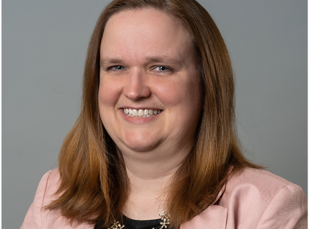 Bancroft Chief Financial Officer Jennifer Cripps' headshot while smiling in a blazer